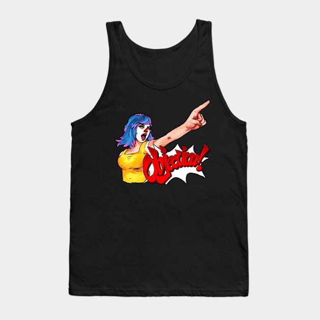 Objection Tank Top by ChickenFriedAshley